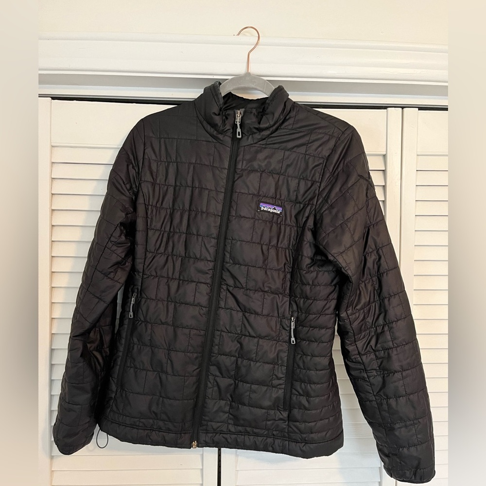 Black Patagonia jacket. Size medium.